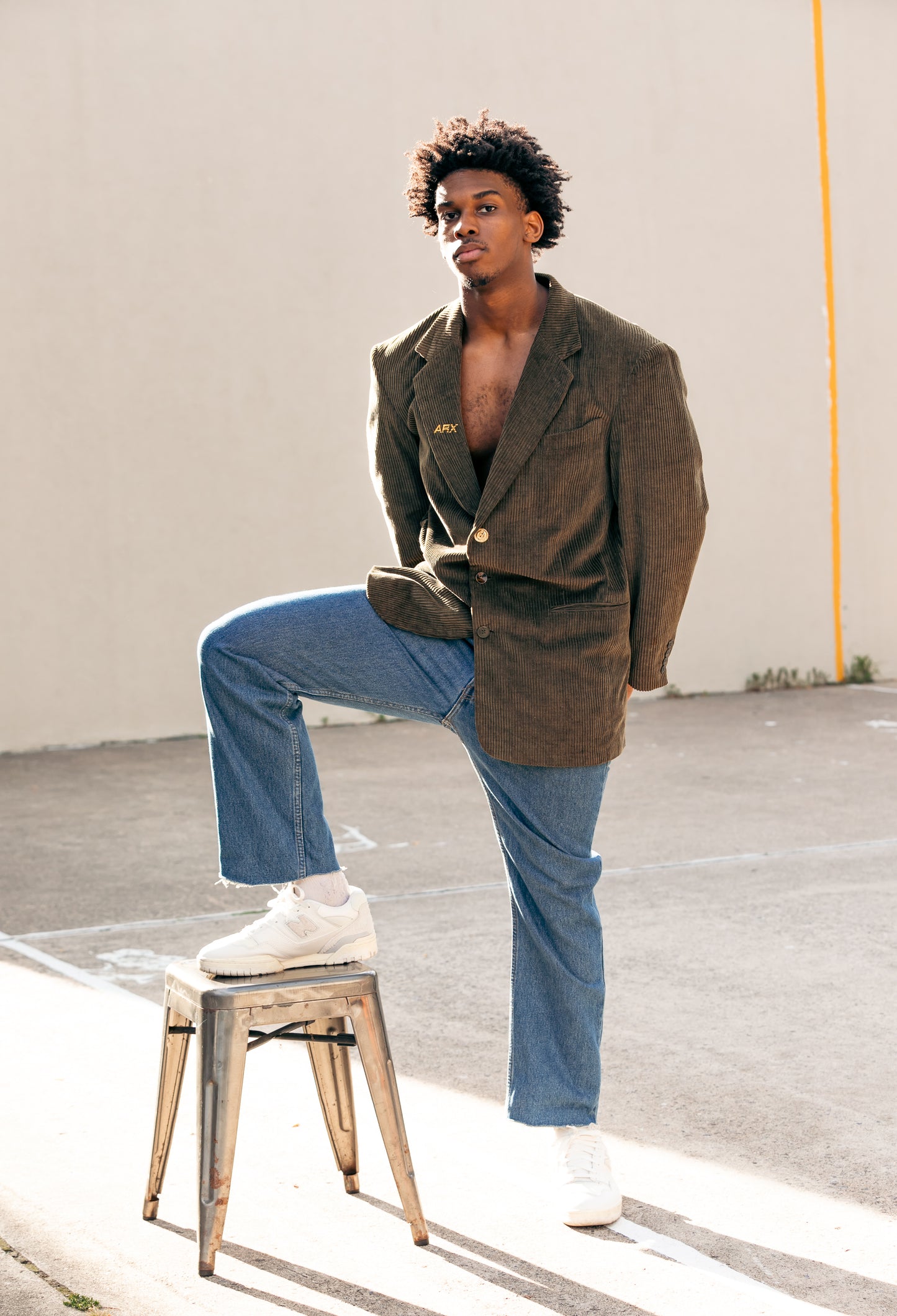 ARX - Corduroy Blazer (Olive Green)