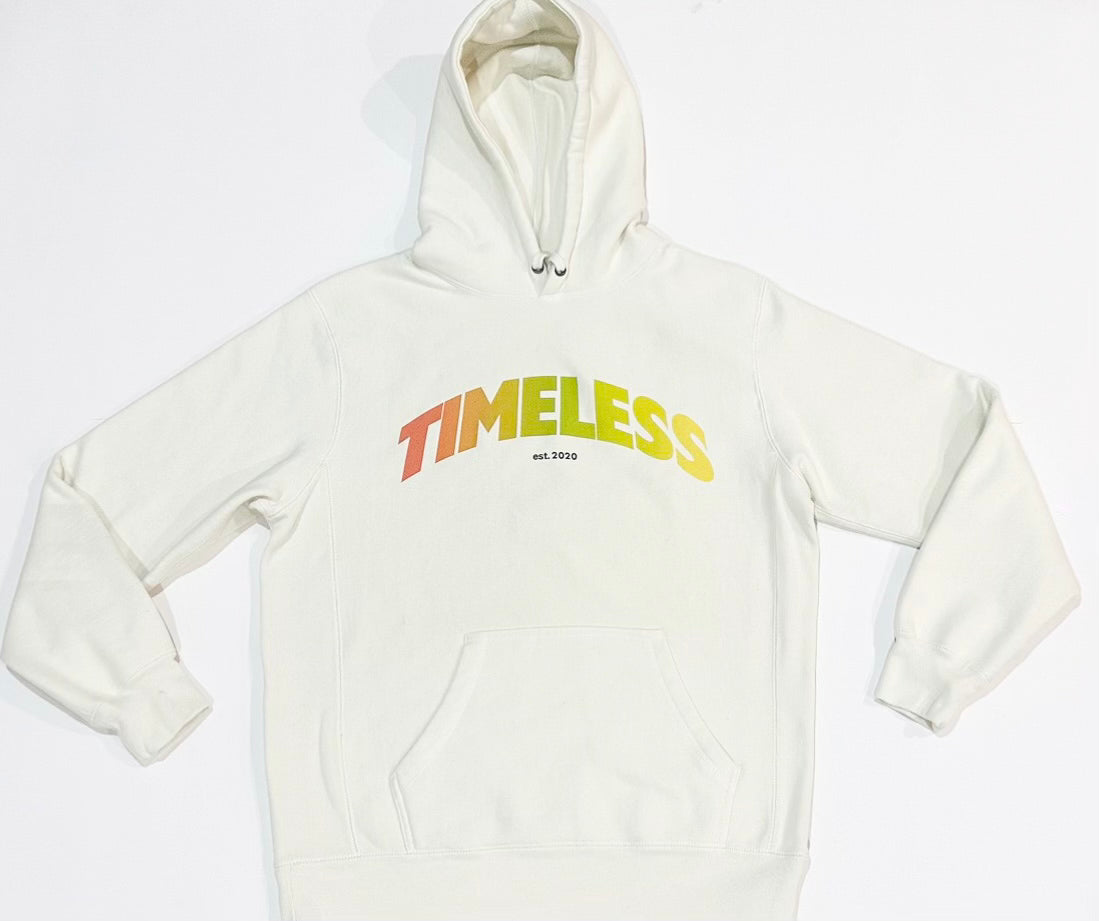 2 color TIMELESS GRADIENT HOODIES (UNISEX) Front