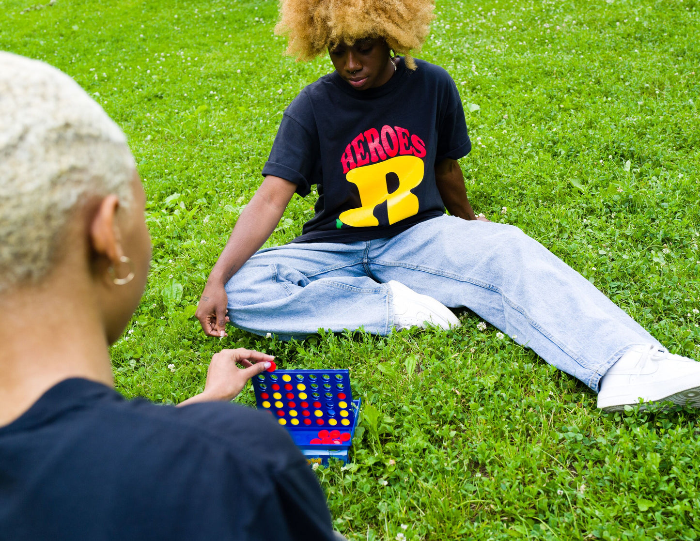 HEROES R LOCALS 2 BLK & YELLOW (Unisex)