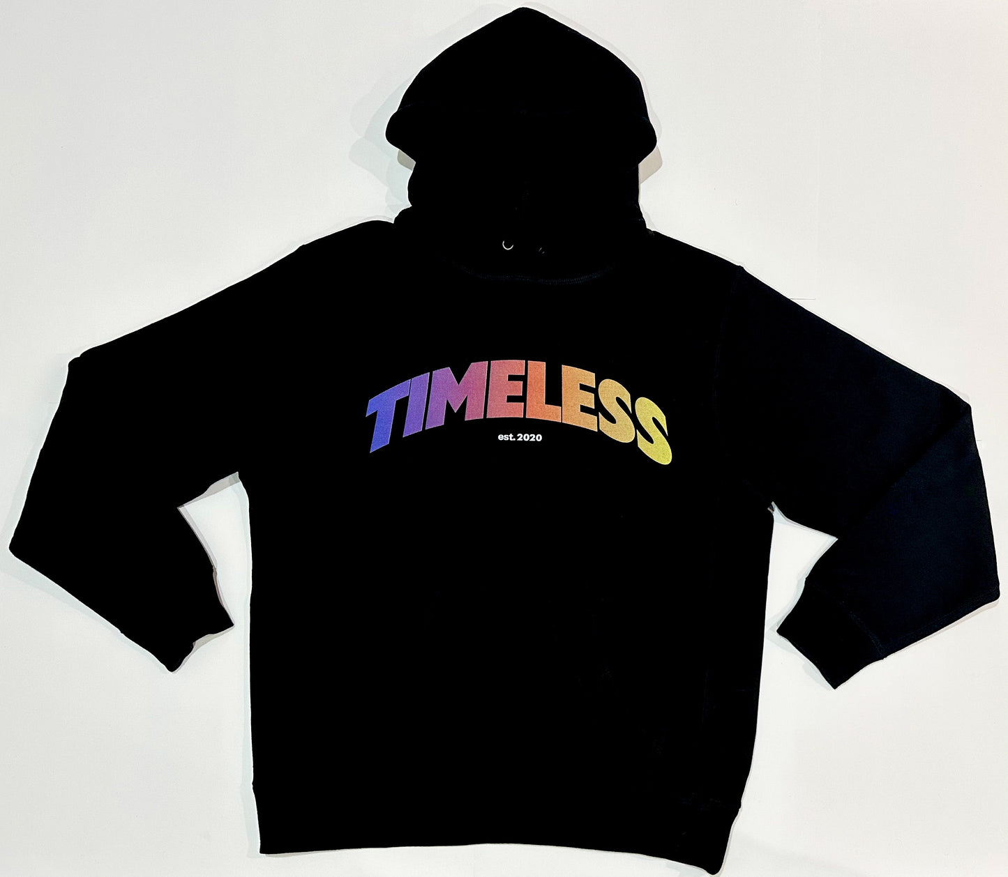 2 color TIMELESS GRADIENT HOODIES (UNISEX) Front