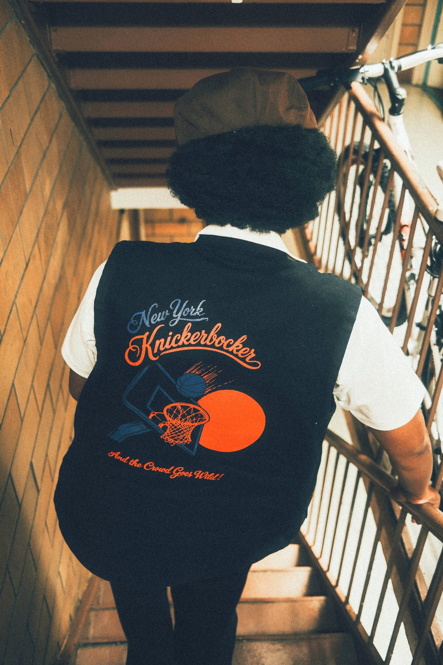 Knickerbocker Working Vest - "And The Crowd Goes Wild"